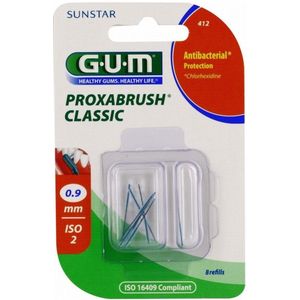 GUM Proxabrush Classic 0.9mm refills 412 - 8 stuks