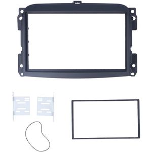2Din Stereo Radio Fascia Central Control Audio DVD Navigation Frame Fit 500L 2012-2015