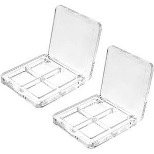 Ynkkvre - Transparante Make-up Organizer - Voor Oogschaduw en Blusher