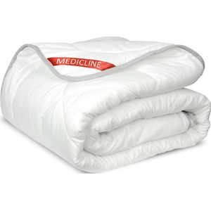Medicline - Dekbed 160x200cm - Overtrekmateriaal van microvezel - Anti-allergisch wasbaar tot 30 graden