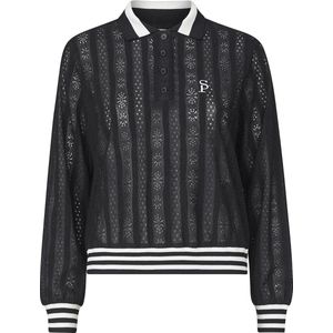 SisterS point T-shirt Eina Polo 18456 Black/cream Dames Maat - M