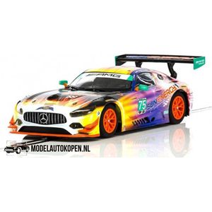 Mercedes-Benz AMG GT3 – SunEnergy1 Racing Rolex 24 At Daytona 2017 (Multicolor) (10cm) 1/43 Spark - Modelauto - Schaalmodel - Model auto - Miniatuurautos - Miniatuur auto