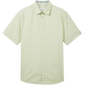 Tom Tailor Overhemd Overhemd Met Grafische Print 1041351xx10 35377 Mannen Maat - 3XL