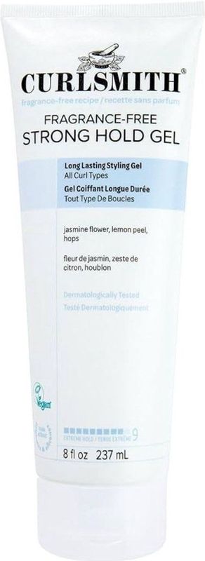 Curlsmith - Fragrance-Free Strong Hold Gel - 237 ml - Haargel