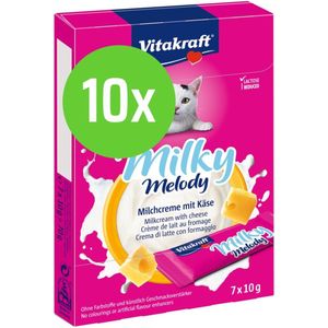 Vitakraft Milky Melody pure - 10 x 4 st - 70 g