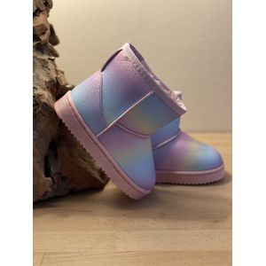 Winter boots rainbow
