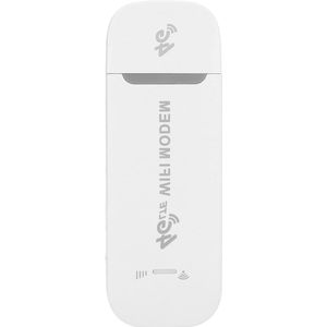 4G LTE Stick mobiele wifi-router voor auto - surfstick zonder contract, met simkaartsleuf 150 Mbps USB wifi-router netwerk hotspot