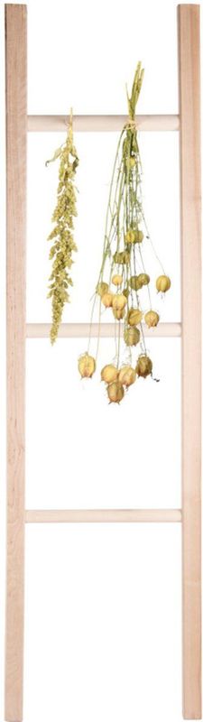 Esschert Design Houten Droogladder van Berkenhout