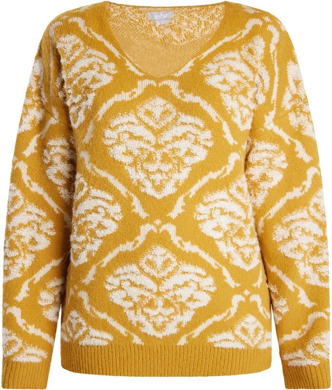 Gebreid Vest - V-hals - Lange Mouw - Normale Pasvorm - Normale Lengte