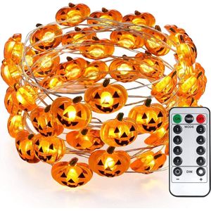 Equivera Halloween Lichtsnoer - Halloween - Halloween Versiering - Halloween Verlichting - Halloween Lampjes