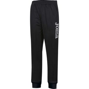 Joma Broek Wijde Polyfleece Suez Zwarte Broek - Sportwear - Volwassen