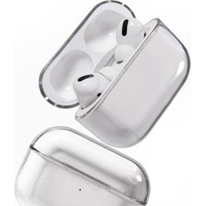 Supertarget Airpods Pro Case - Hard Case - Airpods Pro Hoesje - Airpods Pro Cover - Airpods Pro Bescherming - Transparant - EXTRA DIK