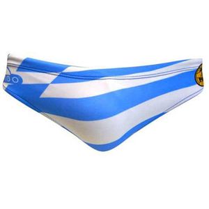 Turbo Greece Zwemslip Blauw 9-10 Years Jongens