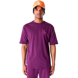 New Era - League Essentials LC - T-shirt - Paars - Korte Mouwen