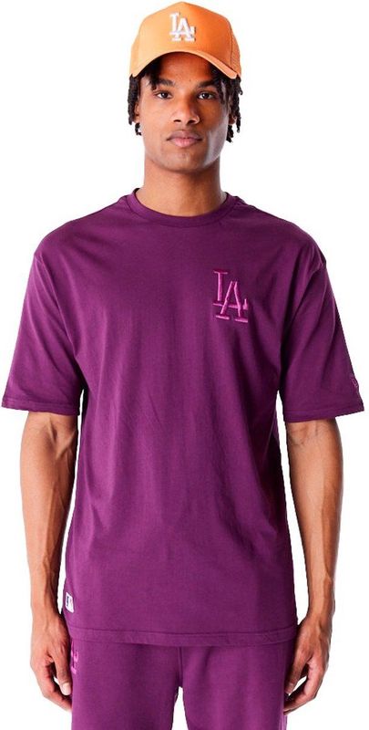 New Era - League Essentials LC - T-shirt - Paars - Korte Mouwen