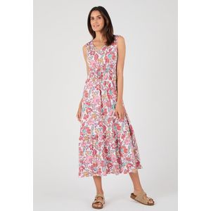 Damart - Climatyl mouwloze tricot jurk - Dames - Beige - S