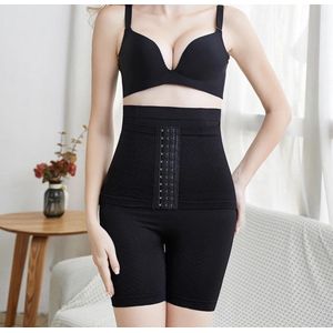 Slim Wear - Corrigerend ondergoed met waist trainer dames - Shapewear - Corset - Ondergoed voor buik, billen en dijen - Dames - Zwart - Maat XL/XXL