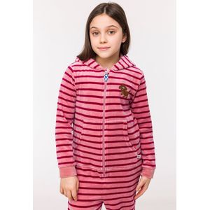 Woody Unisex Onesie roze streep - maat XL