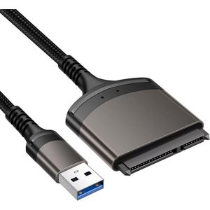 Green Glow - USB-C SSD-adapter voor 2,5-inch harde schijf laptop, SATA-adapter kabel