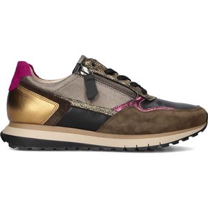 Gabor 378 Sneakers - Leren Sneaker - Dames - Zwart - Maat 41