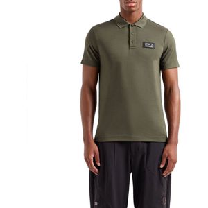 Ea7 Emporio Armani 3dpf78 Korte Mouw Poloshirt Groen S Man