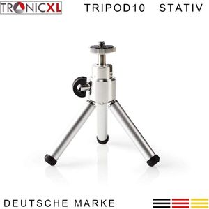 TronicXL Tripod10 Statief - Mini Beamer - Universeel 1/4 Inch - 15cm Hoogte