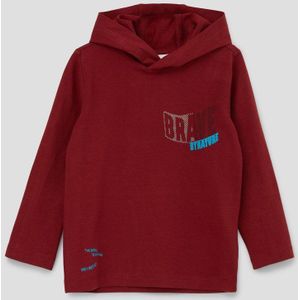S.Oliver Longsleeve met Printopdruk Rood