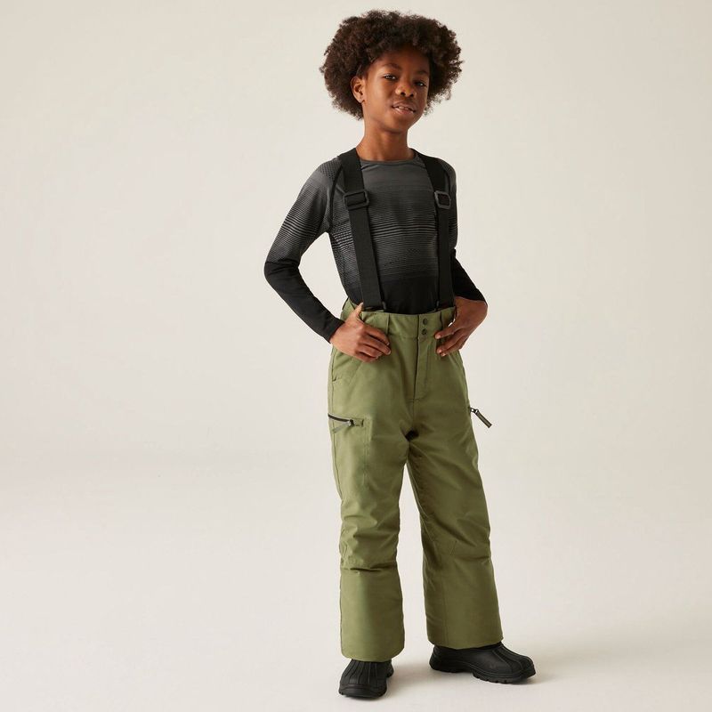 Dare2b Pow Ii Broek Groen 9-10 Years Jongens,Meisjes