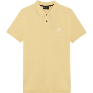 MA.Strum SS pique polo - mellow yellow