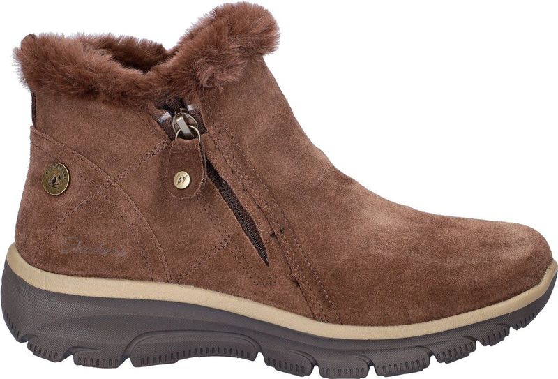 Skechers - Easy Going - Gevoerde Boot - Bruin