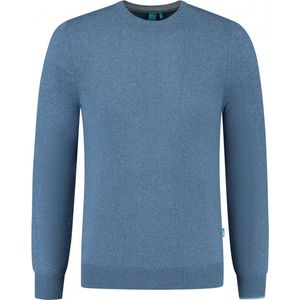 District Indigo - Crewneck Pullover - Mid Blue - Vesten