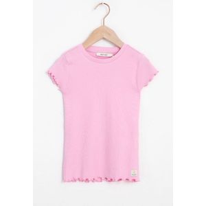 Sissy-Boy - Roze rib T-shirt