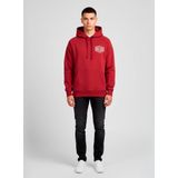 Deus Ex Machinavoor mannen. T_DMW48675D Sweater Milano Adres rood (XS), Casual, Katoen