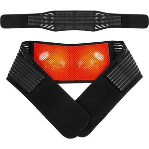 Self-Heating Lower Back Support Belt - Magnetic Therapy Lumbar Support Belt for Back Pain Relief - Ideal for Men and Women (L)