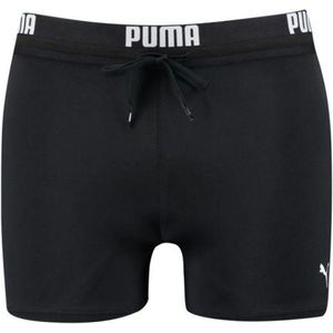 PUMA Swim Logo Trunk Heren Zwembroek - zwart - Maat M