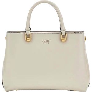 Guess Masie Girlfriend Satchel Schoudertassen Dames - Grijs - Maat ONESIZE