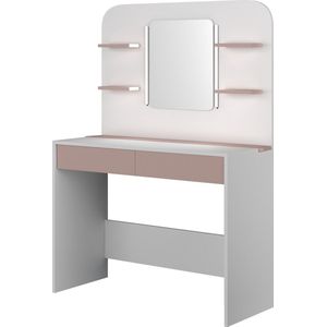 Make-uptafel Secret - roze/wit