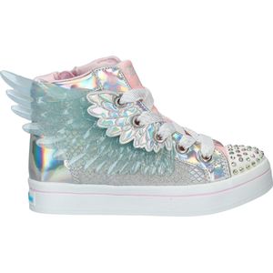 Skechers Twi-Lites 2.0 - Unicorn Wings Meisjes Sneakers - Silver/Pink - Maat 27
