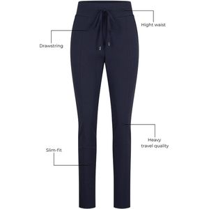 Mi Piace Travel Broek Dames - Navy - Maat S/36 - 202134