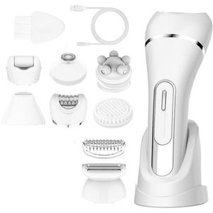 Multifunctionele Elektrische Epilator - Wit - 7-in-1 - Scheerapparaat voor Dames