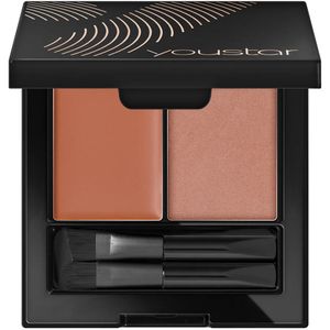 Youstar | Eyebrow Kit Powder & Wax - Nougat - Vegan