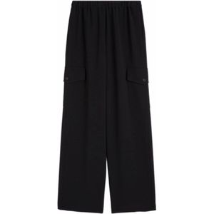 Trouser Aspesi Women Pantalone Mod. 0128 Nero-Maat 36