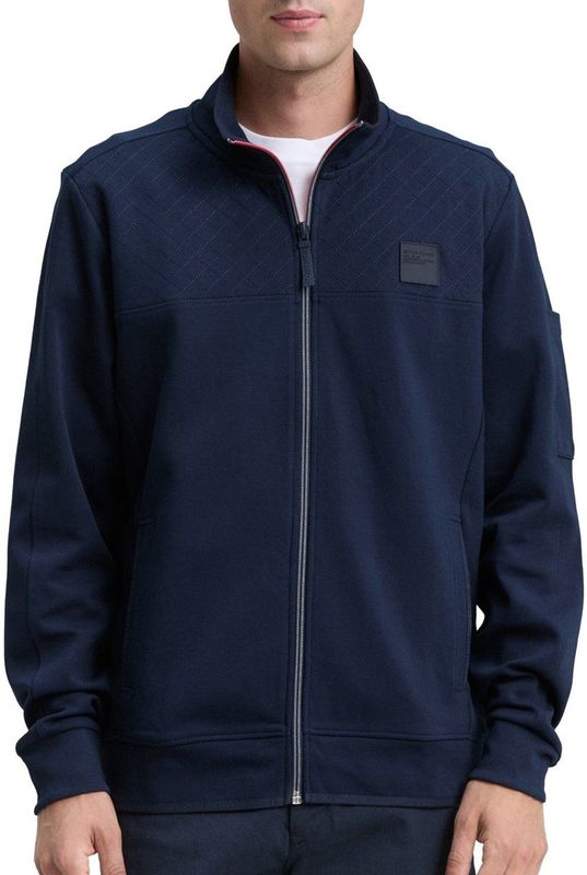 Tom Tailor - 1047801 - Sweatvest - Donkerblauw - Regular Fit