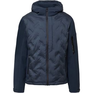 Buitenjas - Hybride Jas - Sportief - Met Vaste Capuchon - Fleecevoering - Voor Avonturen in de Buitenlucht