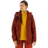 Vaude - Mineo 3in1 - Afneembare Jas - Geel - Bruin