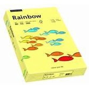 Rainbow 120gram A4 papier Kl12 light yellow