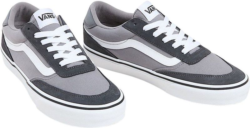 Vans - Brooklyn Ls - Sneaker - Tonaal Asfalt - Heren