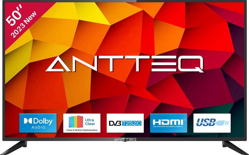ANTTEQ - AB50D1 - TV - 50 inch - Dolby Audio - Triple Tuner