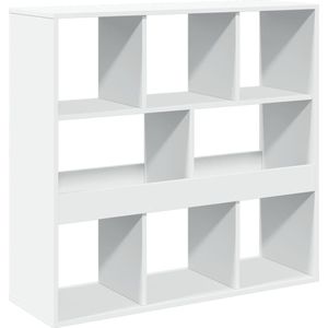 vidaXL - Boekenkast/kamerscherm - 100x33x94,5 - cm - wit