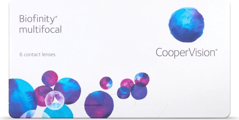 Biofinity Multifocal - Maandlenzen - 6 Lenzen - Silicone Hydrogel - Comfilcon A